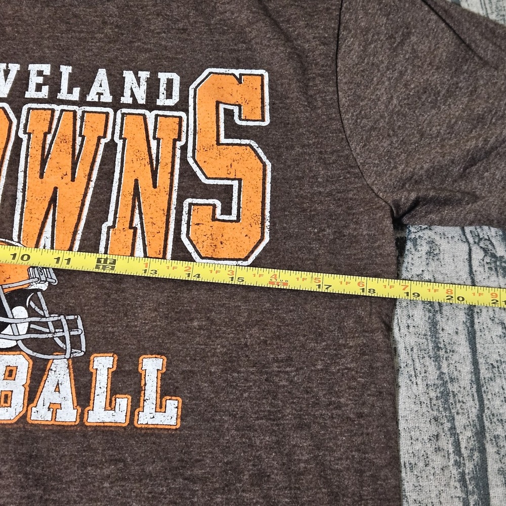 Vintage Cleveland Brown Womens Size M Team Logo Medium Dawgs NFL Apparel - Picture 3 of 5